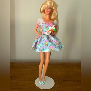 Barbie Easter Basket Doll with Bunny, 1995